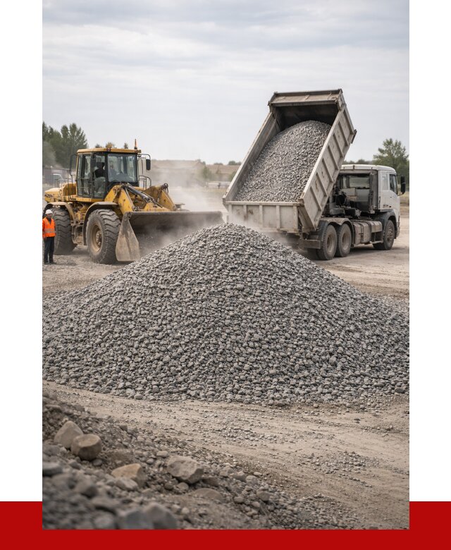 Купить щебень с доставкой в Нижневартовске от 2590 руб. | ПРОНЕРУДНжт