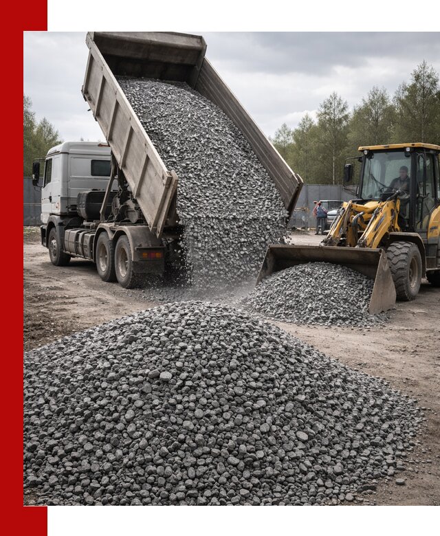 Доставка и продажа щебня гранитного в Нижневартовске