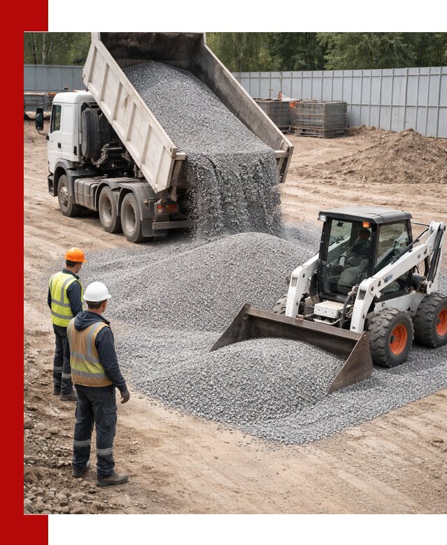 Доставка и продажа гранитного щебня фракции 0-5 в Нижневартовске