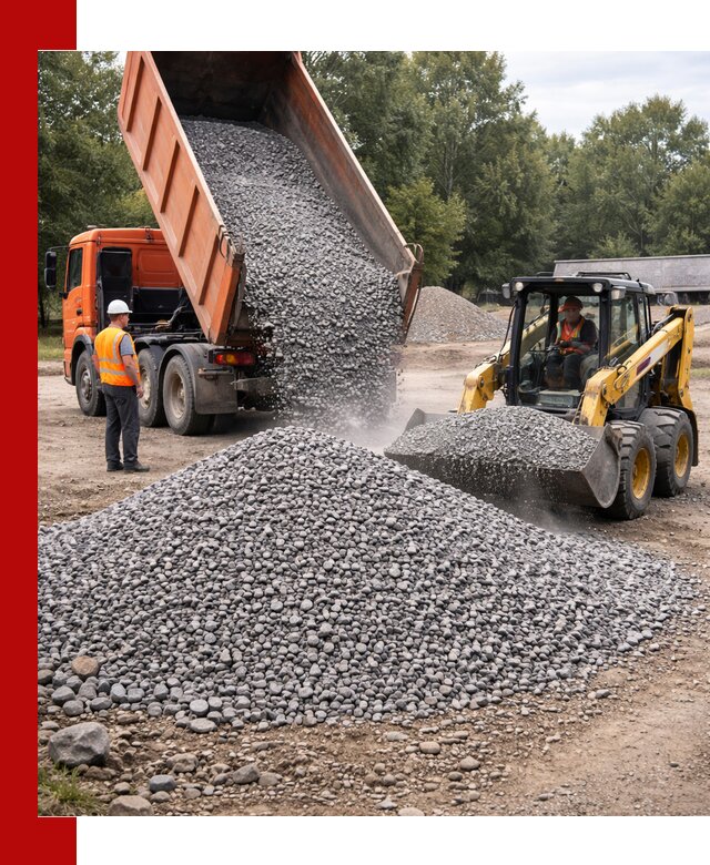 Купить гранитный щебень фракции 5–10 в Нижневартовске с доставкой