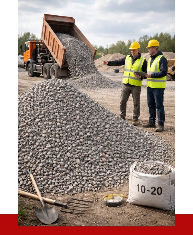 Гранитный щебень фракция 10-20 в Нижневартовске от 4351 руб.|ПРОНЕРУДНжт