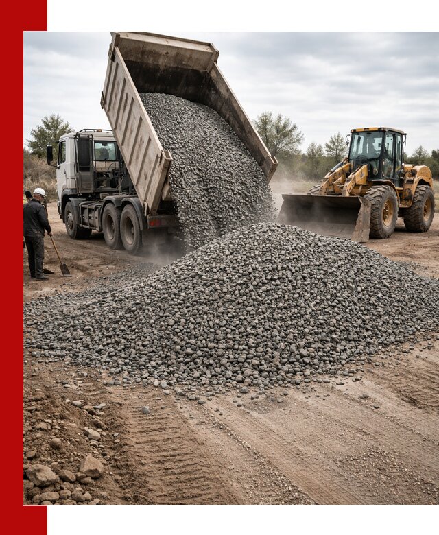 Гранитный щебень фракция 10-20 с доставкой в Нижневартовске
