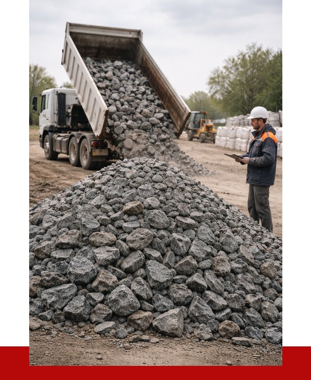 Гранитный щебень фракция 100-200 в Нижневартовске от 4351 р. ПРОНЕРУДНжт