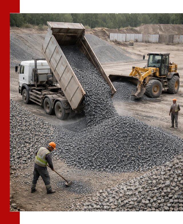 Щебень габбро-диабаз фр. 5-20 с доставкой в Нижневартовске