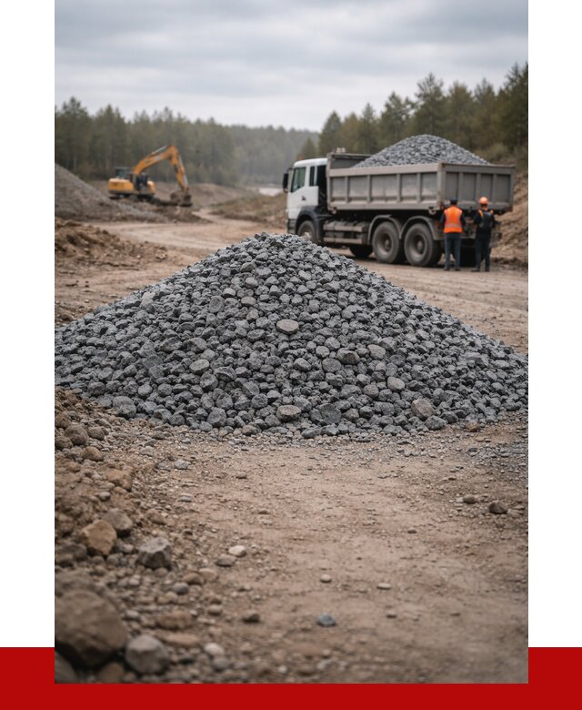 Щебень габбро диабаз фракция 40-70 в Нижневартовске от 2279 р-ПРОНЕРУДНжт