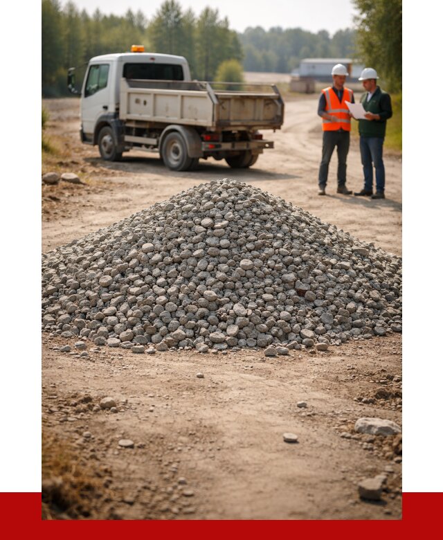 Гравийный щебень фракция 20-40 в Нижневартовске от 1243 р. | ПРОНЕРУДНжт