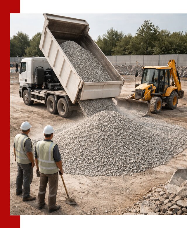 Купить известняковый щебень фракции 5–10 мм с доставкой в Нижневартовске
