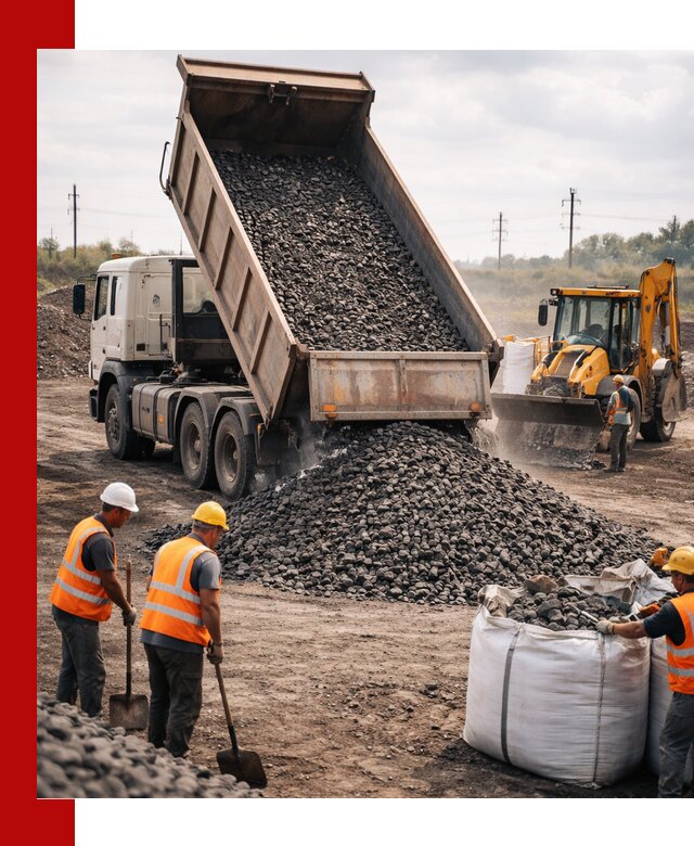 Шлаковый щебень фракция 40-70 с доставкой в Нижневартовске