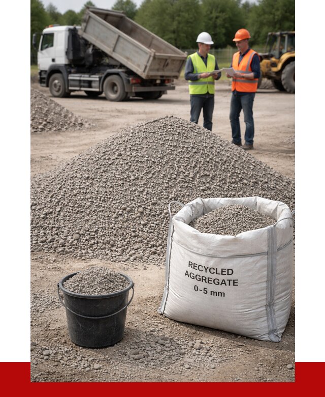 Вторичный щебень фракция 0-5 в Нижневартовске от 1658 р. ПРОНЕРУДНжт