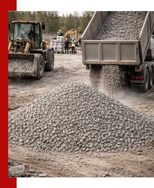 Вторичный щебень фракции 5-20 в Нижневартовске — доставка и продажа крупнотоннажно