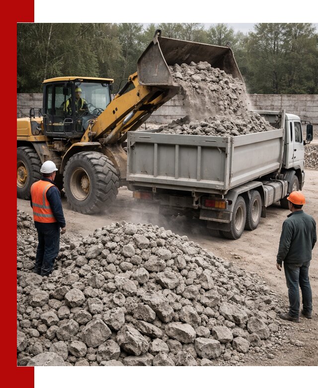 Вторичный щебень фракция 70–150 в Нижневартовске с доставкой