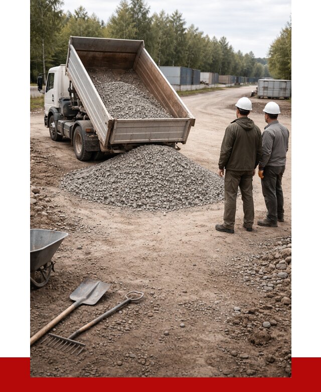 Бетонный щебень фракция 5-20 в Нижневартовске от 3315 р., ПРОНЕРУДНжт