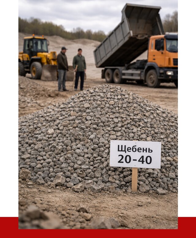 Бетонный щебень фракция 20-40 в Нижневартовске от 2538 р. | ПРОНЕРУДНжт