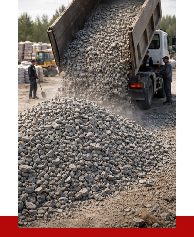 Бетонный щебень фракция 40-70 в Нижневартовске от 1865 р. ПРОНЕРУДНжт