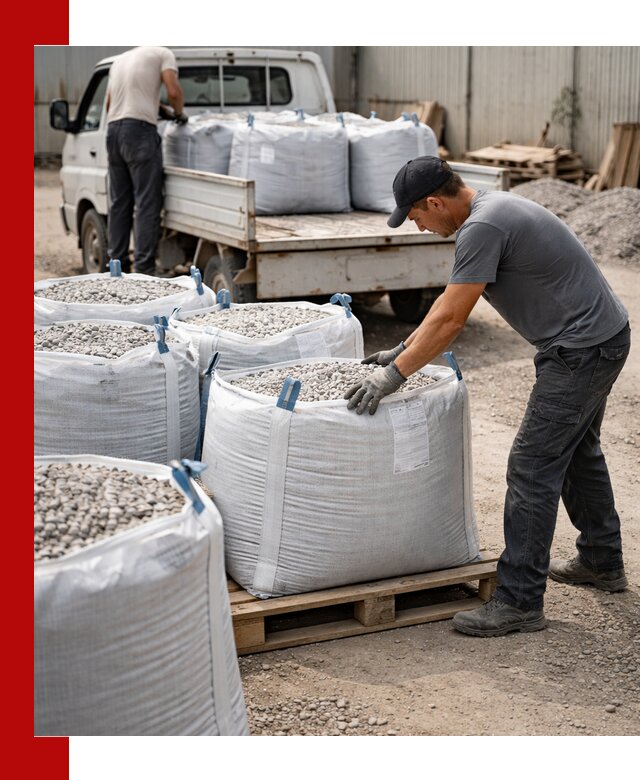 Доставка щебня в мешках по выгодным ценам в Нижневартовске