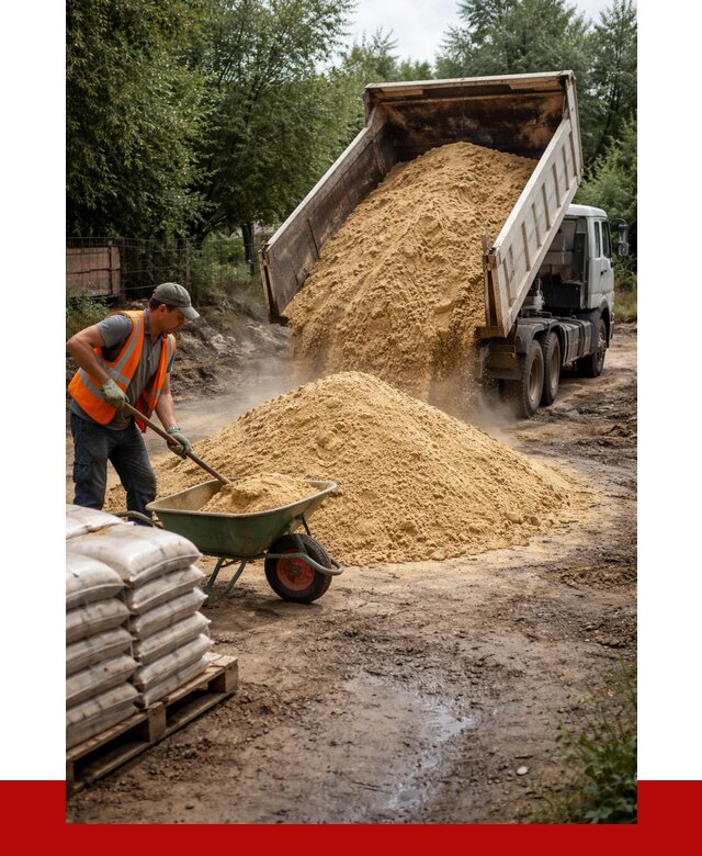 Купить песок с доставкой в Нижневартовске от 1865 р. | ПРОНЕРУДНжт