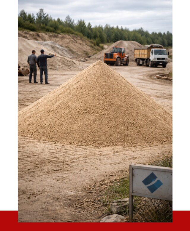 Карьерный песок навалом в Нижневартовске от 1865 р. | ПРОНЕРУДНжт