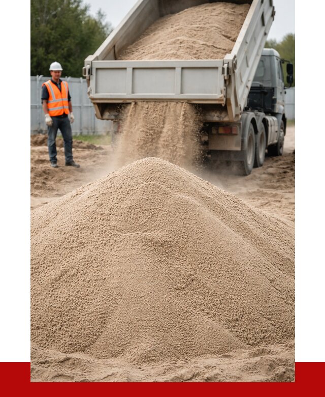 Купить сеяный песок с доставкой в Нижневартовске от 2279 р ПРОНЕРУДНжт