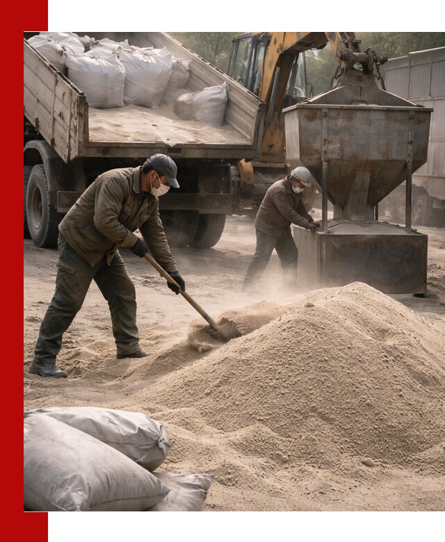 Кварцевый песок для пескоструя в Нижневартовске — доставка и качество