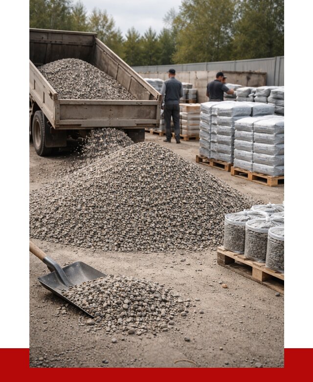 Гравий фракция 5-20 в Нижневартовске купить от 2383 р. ПРОНЕРУДНжт