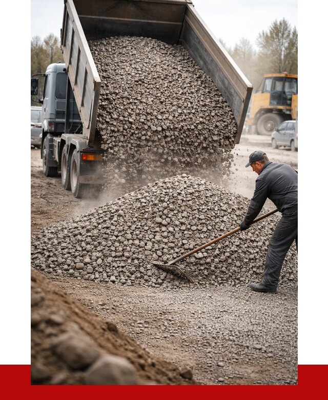 Гравий фракция 20-40 в Нижневартовске от 2590 р. доставка | ПРОНЕРУДНжт