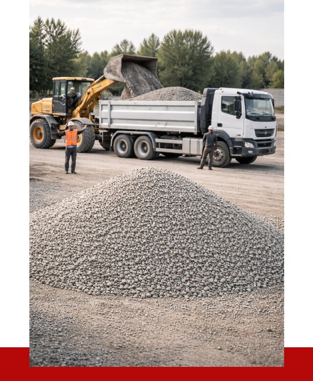 Купить мытый гравий в Нижневартовске от 3626 р, доставка ПРОНЕРУДНжт