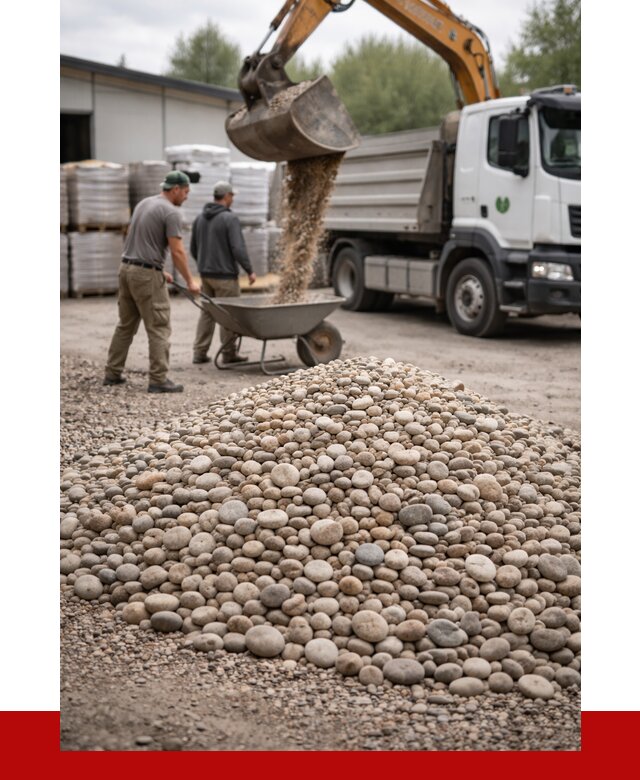 Галька декоративная в Нижневартовске от 3315 р. за куб | ПРОНЕРУДНжт