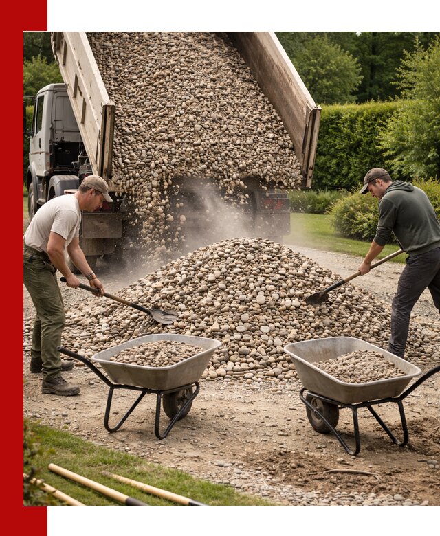 Доставка и продажа декоративной гальки в Нижневартовске