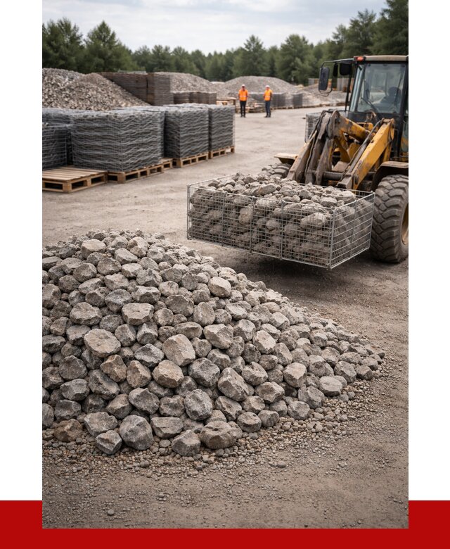 Камень для габионов фракция 70-150 в Нижневартовске от 4351 р. | ПРОНЕРУДНжт