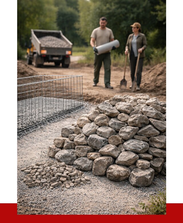 Камень для габионов фракция 100-200 в Нижневартовске от 4973 р. | ПРОНЕРУДНжт