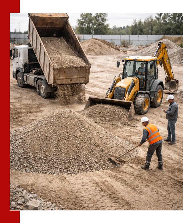Поставка и доставка ПГС С4 в мешках и самосвалах в Нижневартовске