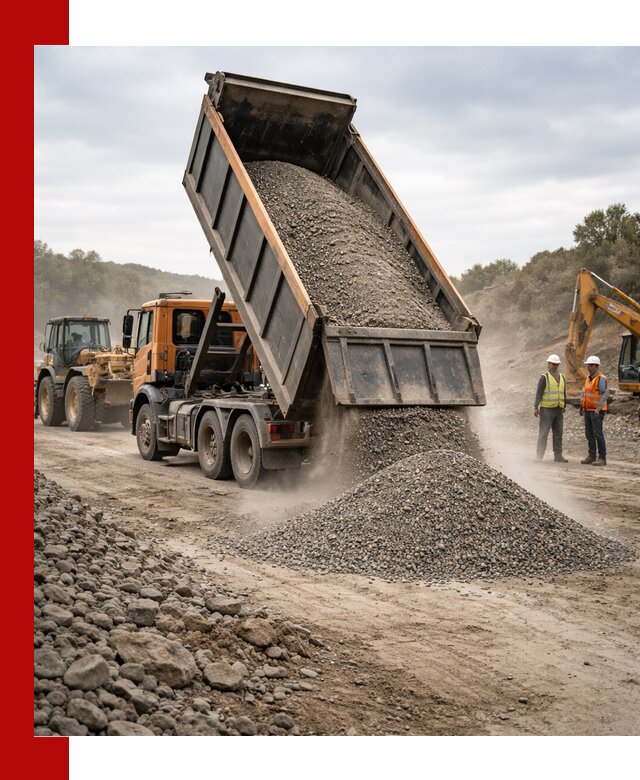 Щебёночно-песчаная смесь ЩПС С1 с доставкой в Нижневартовске