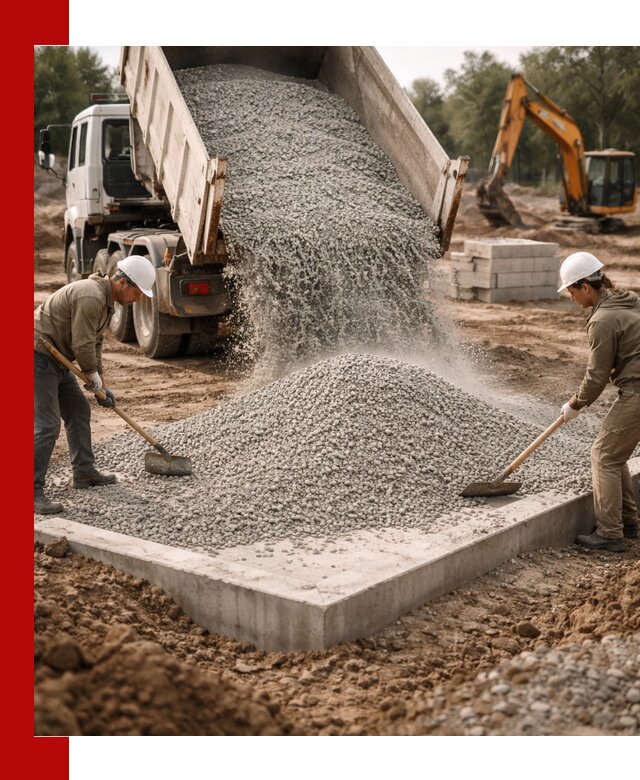 Доставка и продажа отсева для бетона в Нижневартовске