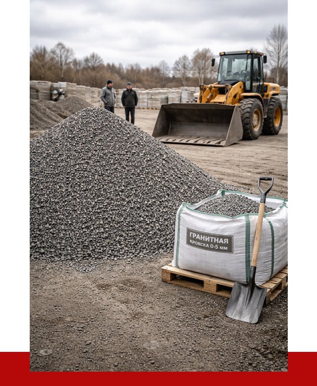 Купить гранитную крошку в Нижневартовске от 4973 р. с доставкой | ПРОНЕРУДНжт