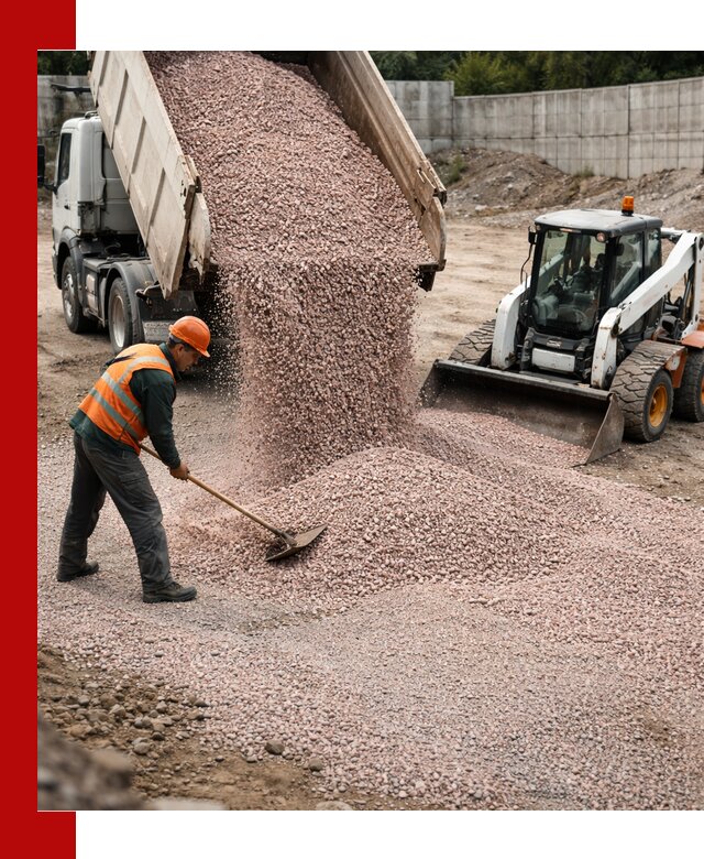 Крошка розовый гранит с доставкой в Нижневартовске от производителя