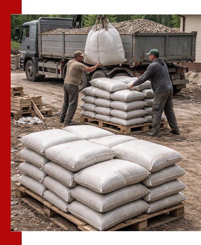 Керамзит в мешках с доставкой в Нижневартовске от компании-поставщика