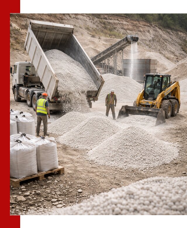 Доставка перлита в Нижневартовске для тепло-, звуко- и гидроизоляции