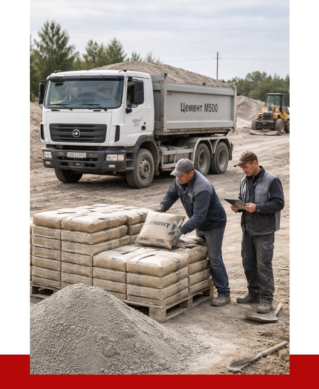 Купить цемент м500 с доставкой в Нижневартовске от 5387 р. | ПРОНЕРУДНжт