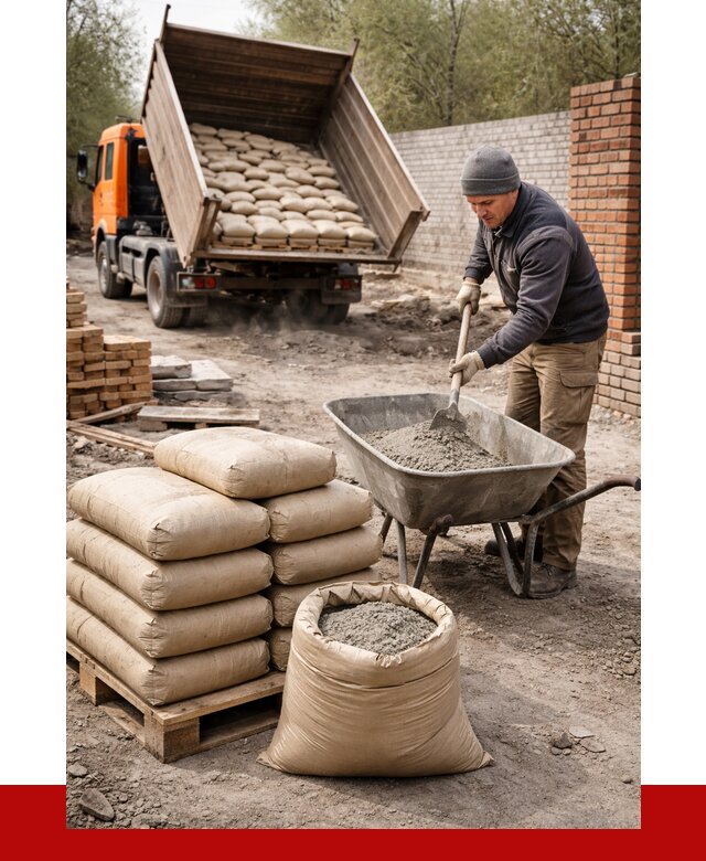 Купить сухую смесь для кладки в Нижневартовске от 1243 р. | ПРОНЕРУДНжт