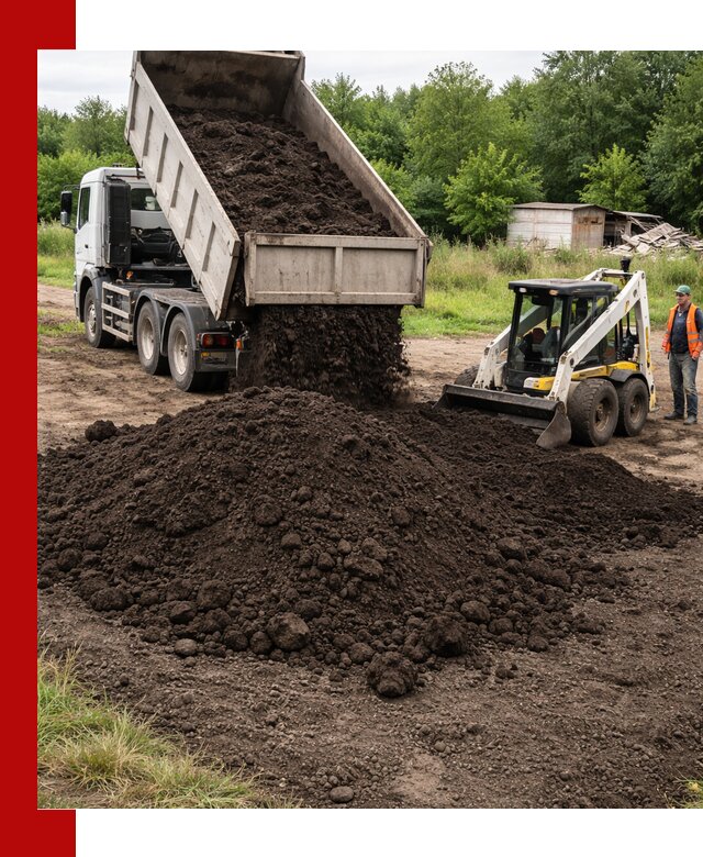 Поставка плодородной земли с доставкой самосвалом в Нижневартовске