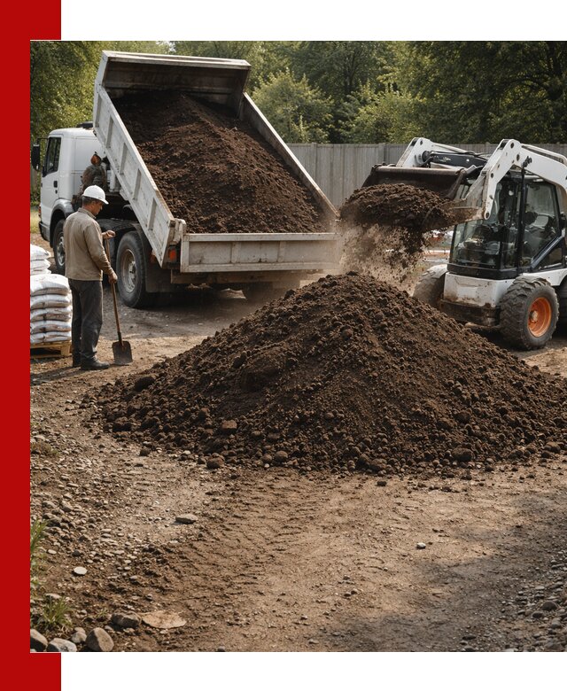 Доставка растительного грунта в Нижневартовске от производителя оптом и в розницу