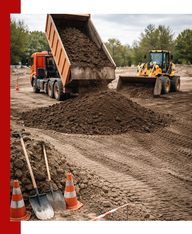 Поставка и доставка планировочного грунта в Нижневартовске