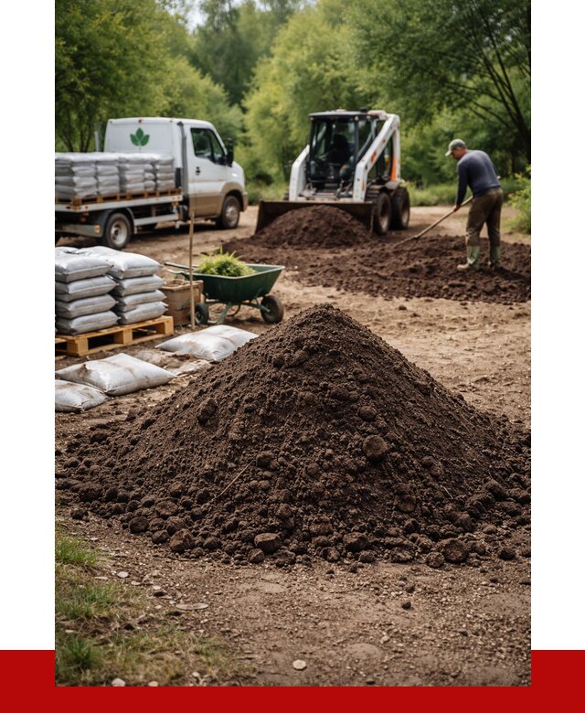 Грунт для озеленения с доставкой в Нижневартовске от 1865 р. | ПРОНЕРУДНжт