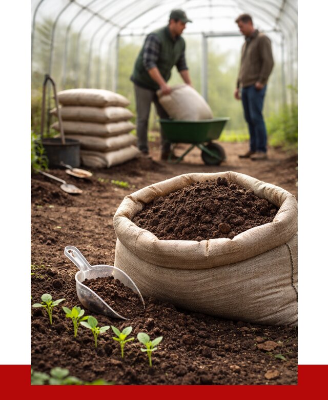 Грунт для теплицы в Нижневартовске с доставкой от 1554 р. | ПРОНЕРУДНжт