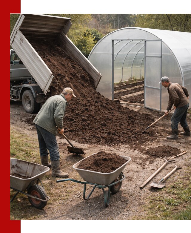 Грунт для теплицы с доставкой в Нижневартовске — плодородный субстрат под растения