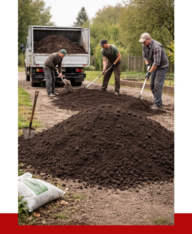 Купить землю для огорода в Нижневартовске от 3315 р./куб | ПРОНЕРУДНжт