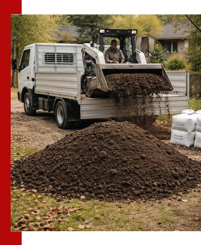 Доставка садовой земли в больших объёмах в Нижневартовске