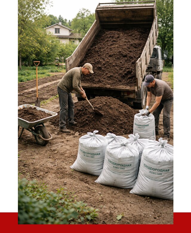 Плодородная смесь в Нижневартовске от 4351 р./куб с доставкой | ПРОНЕРУДНжт
