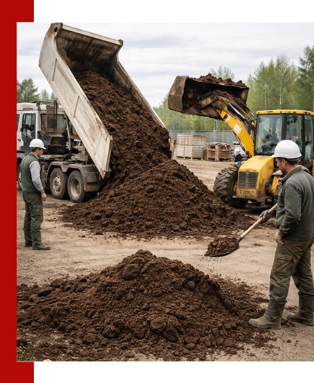 Доставка торфа оптом и в мешках в Нижневартовске
