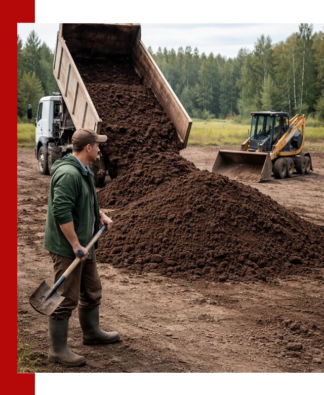 Купить верховой торф с доставкой в Нижневартовске для садоводства и растений